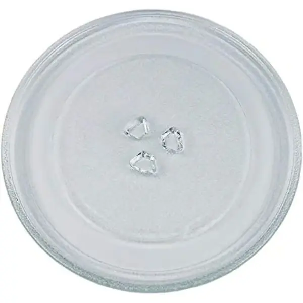 Mikrobølgeovnstallerken 24,5 cm Mikrobølgeovnsplate Glass tallerken Spiller R