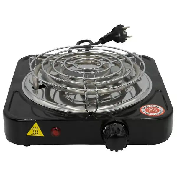 Premium Elektrisk Enkel Kokeplate 1000w - 5 Nivåer Solid Elektrisk Kokeplate Enkel For Kontor, På Reise Og (FMY)