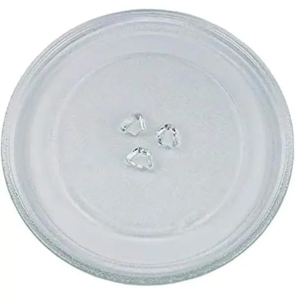 Mikrobølgeovn tallerken 24.5 cm Mikrobølgeovn plate Glassplate Spiller R