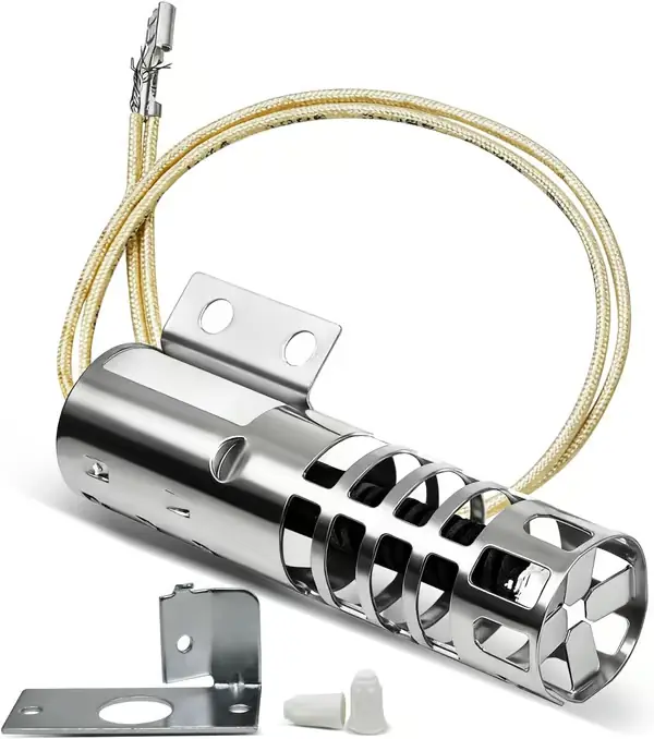 WB2X9154 rund gasskomfyrtenner, kompatibel med (GE) JGBP32GEL1/JGSP21GEP1/JGBP30AEW1AA, erstatning for WB13K10027/WB13K1/WB13K04/PS243425, XL44