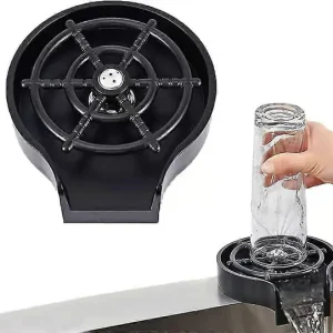 2024 Egnet kran-glassvasker for kjøkkenvask - Automatisk koppvasker, tilbehør til kjøkkenvask, glassvasker, flaskevasker, rengjøring med flere vink...