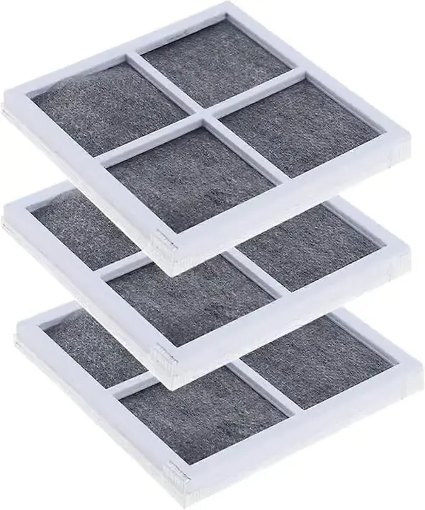 LG Pure n Fresh Kjøleskap Luftfilter, 3 stk Erstatningsfilter for frisk luft, for LG LT120F Kjøleskap/Fryser/Luftrenser