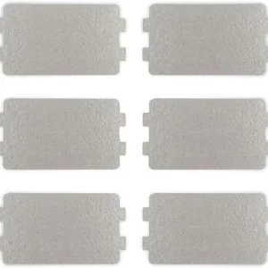 stk. Glimmerplate Mikrobølgeovn Bølgeleder Beskytter Glimmerplater 6,4×11,7cm Mikrobølgeovn Glimmerplate Ark Erstatning Reparasjonstilbehør