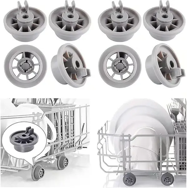 Bosch 165314 Sett med 8 erstatningshjul til oppvaskmaskin