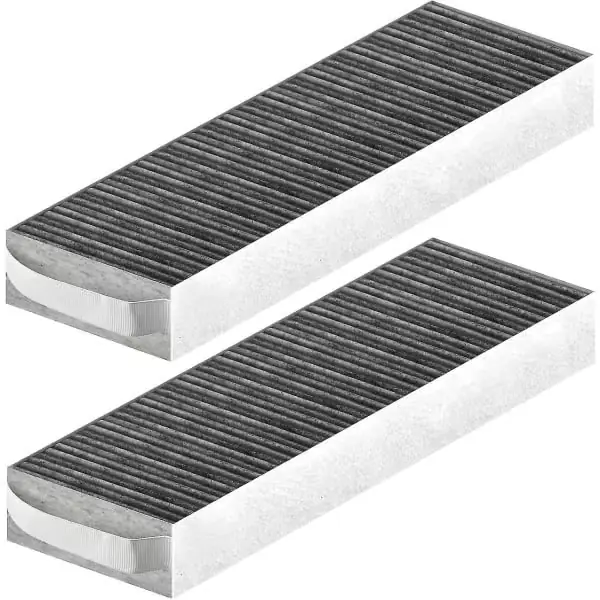2-pakning aktivt kullfilter for Bora Pure/x Pure/s Pure kjøkkenvifte, Puakf filtertilbehør erstatningsfilter-FY-