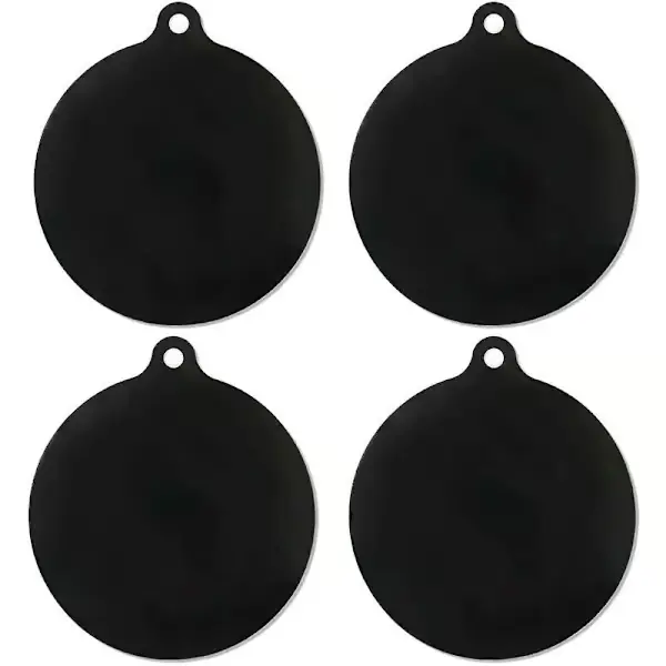 Elektrisk induksjonstoppbeskyttelsesmatte, 4-pakning, sklisikker matte, silikonkomfyr, A