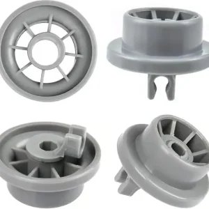 Sett med 4 oppvaskmaskinhjul for underkurv, oppvaskmaskinhjul for Siemens, Bosch 165314(w)