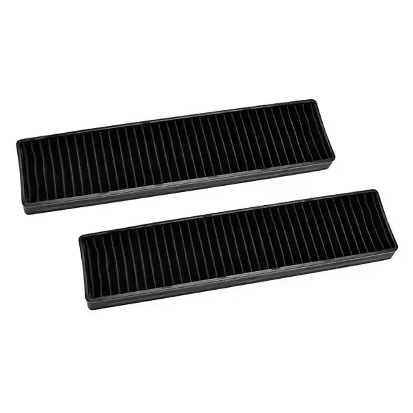 WB06X10807 5230W1A003A Mikrobølgeovn Kullfilter kompatibel med GE PVM9005SJ8SS JVM7195SK6SS (2-pakning)