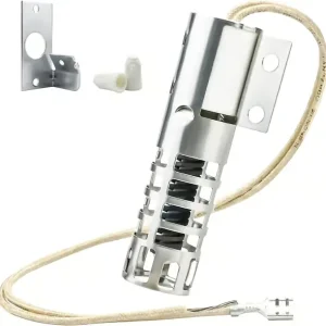 WB2X9154 Ovnstenner, erstatning for WB13K0001, WB00X6640, 330689, WB13K10027, WB02X9154, 327617, 319887, WB13K3, kompatibel med rund gasskomfyr