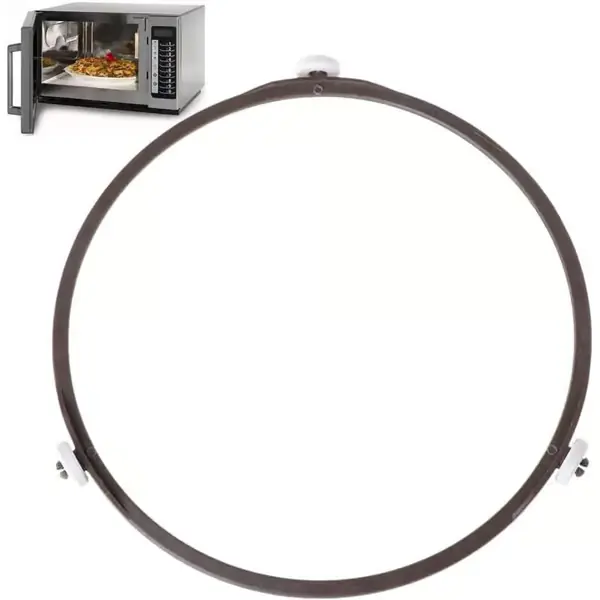 Mikrobølgeovn platespiller støtte glassring 17.8cm diameter universelt tilbehør
