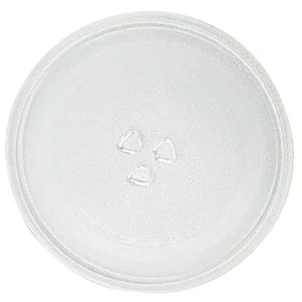 Mikrobølgeovn Plate Reservedel Mikrobølgeovn Fat Universal Mikrobølgeovn Dreieskive Glassplate Rund Erstatningsplate