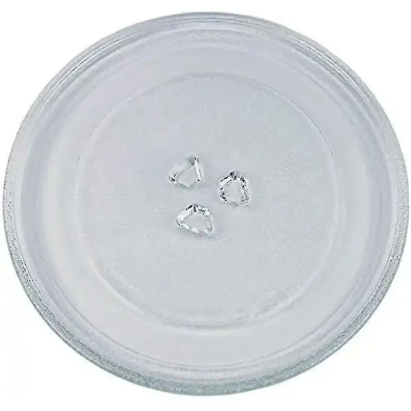 Universell Mikrobølgeovn Dreietallerken Glassplate Med 3 Fester 24.5cm BxV JOO