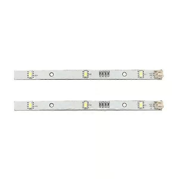2x LED-lyslist for Rongsheng Hisense Logic Kjøleskap-Fryser Mddz-162a 1629348 12 12