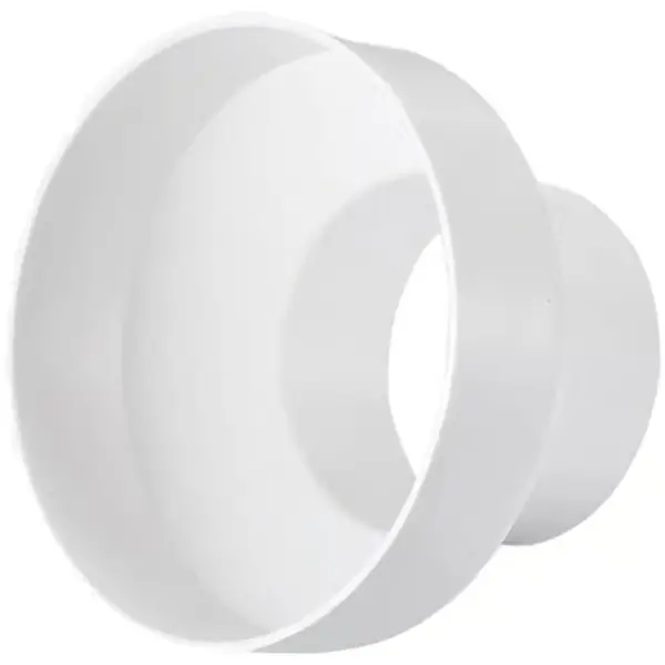 Reduksjonsadapter for ventilasjonskanaler for in-line systemer (150-100 mm)