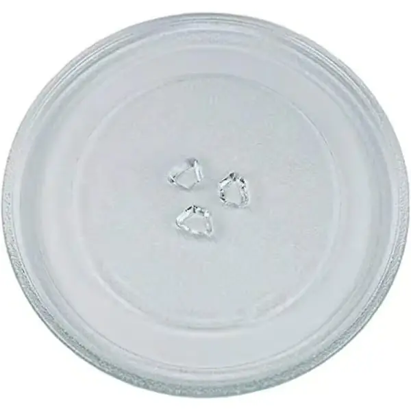 Mikrobølgeovn tallerken 24,5 cm Mikrobølgeplate Glasstallerken Spiller R
