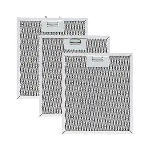 3PK W10169961A Fettfilter for Jenn Air Kjøkkenvifte Erstatt Aluminium Ventilasjonsfilter 30,5x26,7cm