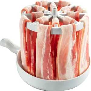 Bacon Grill for mikrobølgeovn - Rask, sunn, sprø bacon