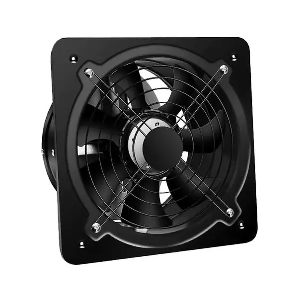 4-tommers industriell ventilasjonsvifte, avtrekksvifte, aksial