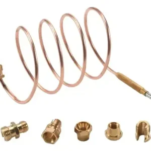 Universal Termopar for Gasskomfyr med 5 Muttere for Varme