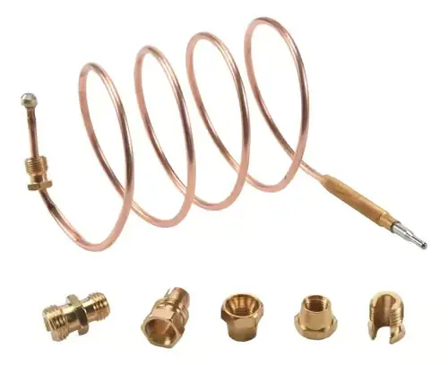 Universal Termopar for Gasskomfyr med 5 Muttere for Varme
