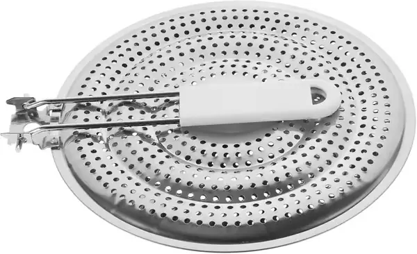 20 CM Gassvarmespreder, Kjøkkentilbehør, Rustfritt Stål, Dobbel Tykkelse, Enkel å Rengjøre, Varmespreder