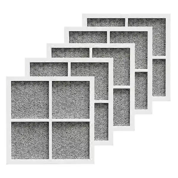 5-pakning kjøleskapsluftfilter for LG LT120F, erstatningsfilter for frisk luft, reservedeler S202412
