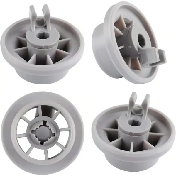 165314 Oppvaskmaskinhjul for underkurv kompatible med Bosch Siemens Neff oppvaskmaskin Erstatter AP2802428 PS3439123