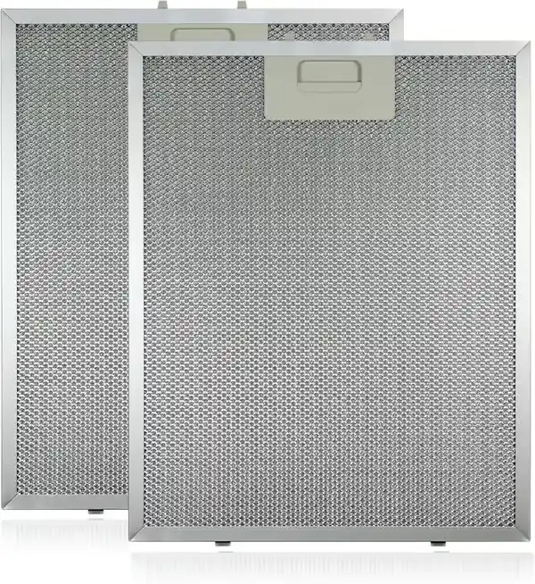 Kjøkkenviftefilter/fettfilter (320 x 260 mm) som passer til kjøkkenvifter fra mange store merker.