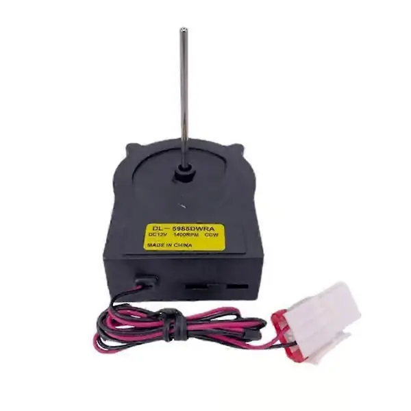Kjøleviftemotor for kjøleskap DL-5985DWRA DV12V 1400RPM kjøleskap radiator fryser deler js (FMY)