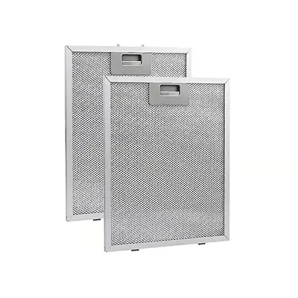 2 stk. filter for kjøkkenvifte, fettfilter for kjøkkenvifte, kjøkkenventilator, aluminiumsfilter, aspiratorfilter, mesh 320*260mm (LGL) As Shown
