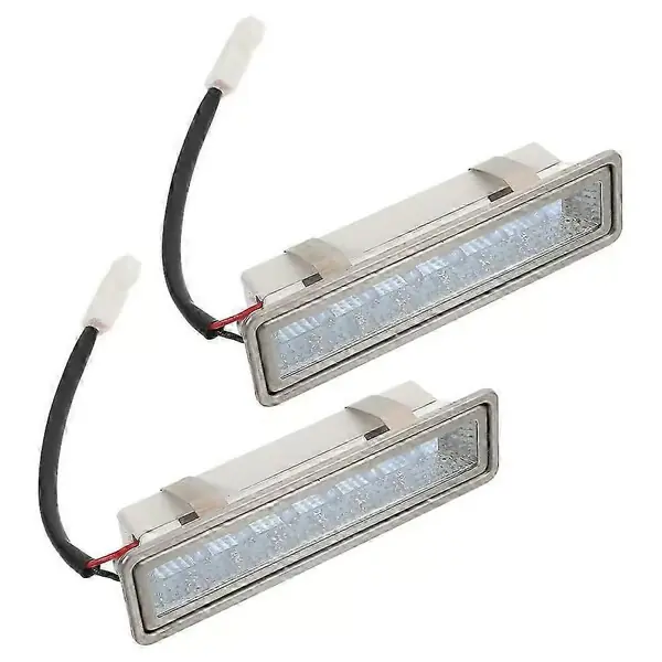 2 stk LED-lyspærer for kjøkkenvifte, kaldt lys for integrerte komfyrer, erstatningspærer for kjøkkenventilator