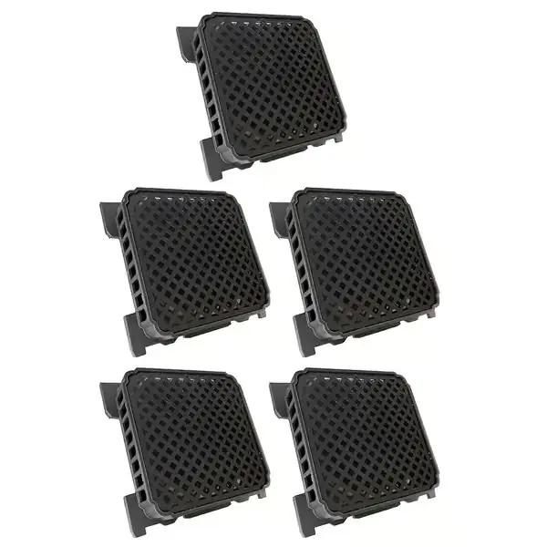 Aktivt kullfilter for Liebherr kjøleskap fryser firkantede kjøleskapsfiltre 5pcs