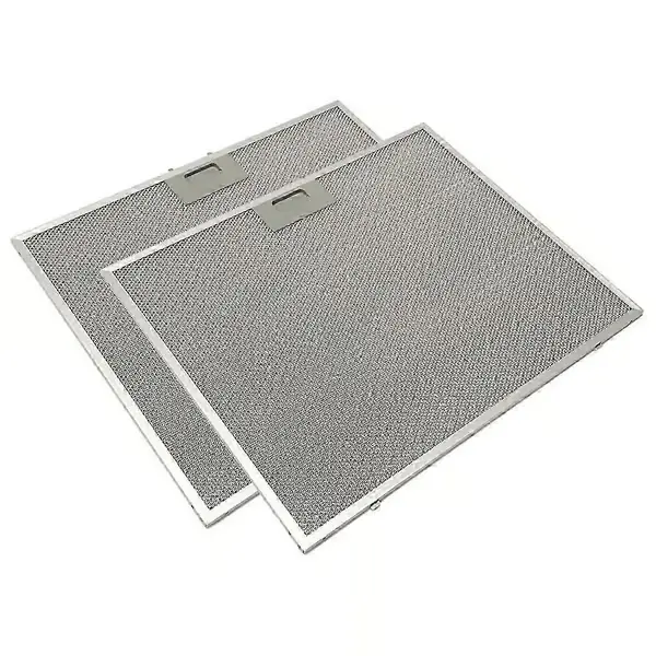 2 STK WB02X27203 Ventilatorfettfilter kompatibelt med GE Ventilator JVX5360DJ1BB JVX5360DJ1WW JVX5360SJ1SS J