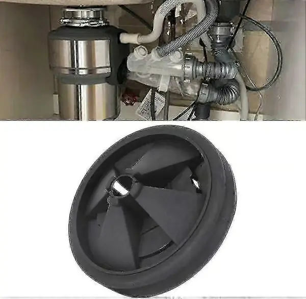 2 stk. silikon søppelkvern anti-sprut deksel passer for Insinkerator 87mm ytre diameter pakke søppelavfallshåndtering erstatning_Kvalitetsg