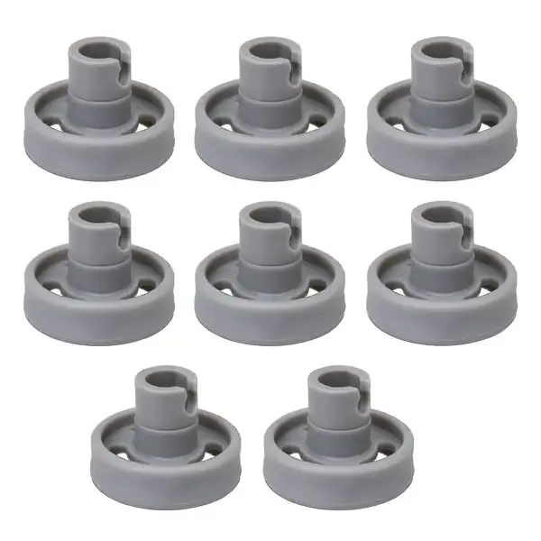 8 X Oppvaskmaskin Nedre Stativhjul Og Stud Wd12x10231 Erstatning For Ge Høy Kvalitet [dB}