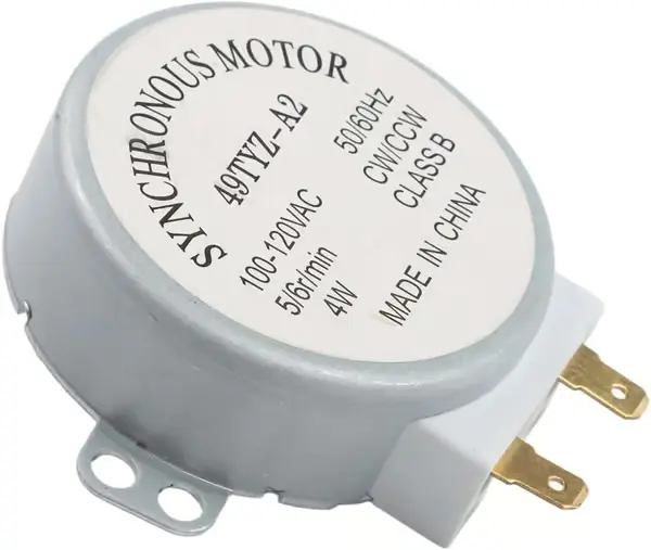AC synkronmotor 49TYZ-A2 akseldiameter rund tverrsnitt PP 220-240V 36V mikrobølgeovn erstatning for 5MM 7MM metall