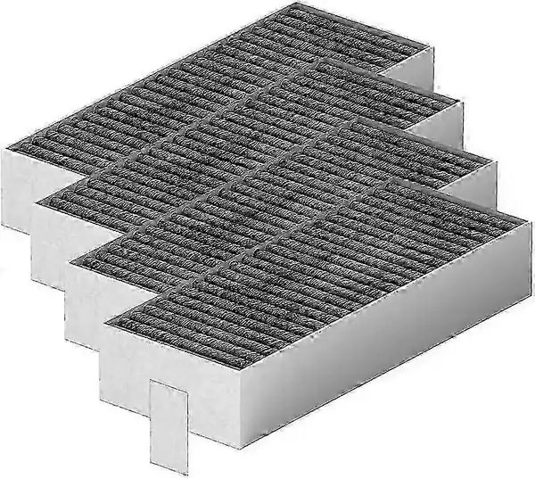 2024 Nye modeller 4 stk. aktivt kullfilter for kjøkkenvifte Siemens Hz9vrcr0 17004796 / Bosch Hez9vrcr0 17004805 / Neff Z821vr0 17004806, Gaggenau ...