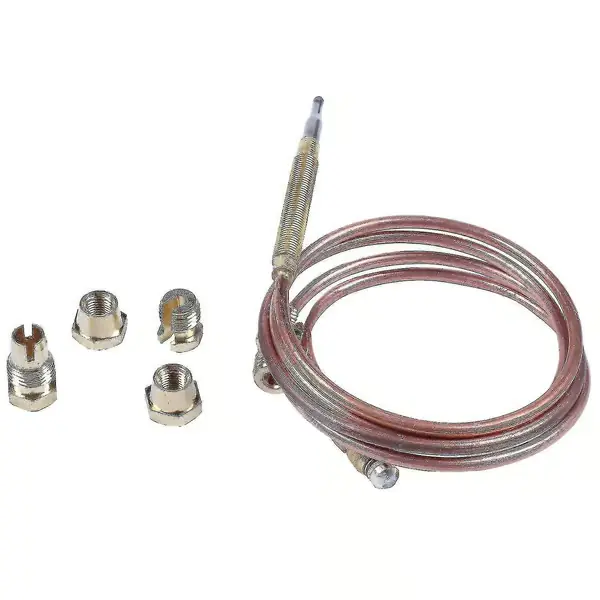 900mm Gasskomfyr Universell Termoelement Kit M6x0.75 Med Delte Muttere (fem) Erstatning Termoelement-dt