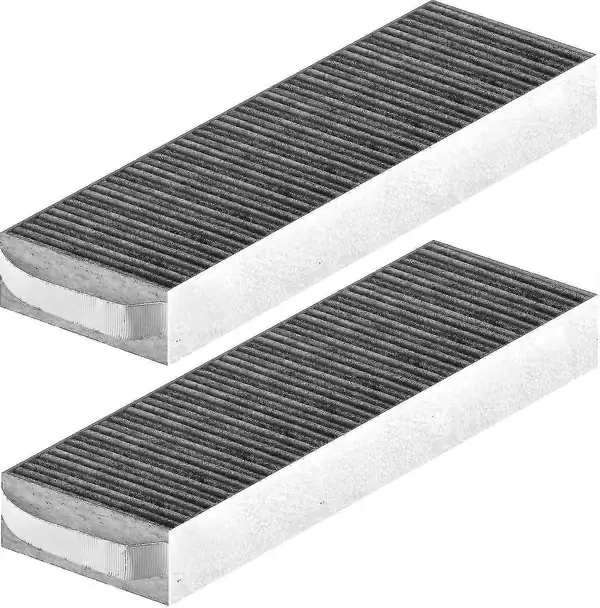 2-pakke aktiverte karbonfiltre for Bora Pure/x Pure/s Pure Extractor Hood, Puakf filtertilbehør erstatningsfilter 2024 Lates