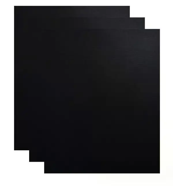 Ovnmatte for bunnen av ovnen, 3-pakning stor tykk sterk