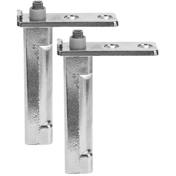 2 stk. Frysedør Pivothengsler Sink Legering Dør Lukker Erstatning Frysedør Deler 11.00X7.50X2.30CM