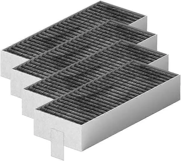 4 kullfiltre for kjøkkenvifte Siemens Hz9vrcr0 17004796 / Bosch Hez9vrcr0 17004805 / Neff Z821vr0 17004806, Gaggenau CA282111