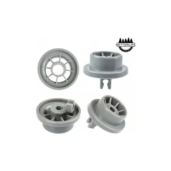 Sett med 4 oppvaskmaskinhjul for nedre kurv, oppvaskmaskinhjul for Siemens, Bosch 165314
