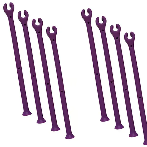 Oppvaskmaskin glassholder - silikon vinklet oppvaskmaskinholder