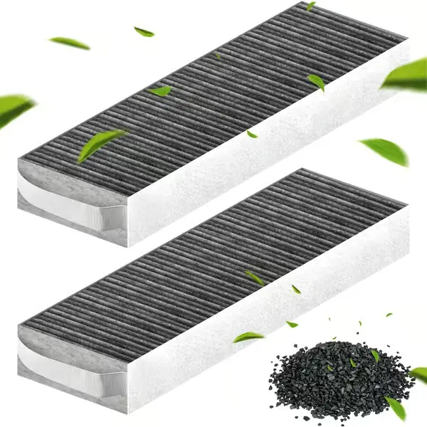 2-pakning Aktivkullfilter, For Bora Pure/x Pure/s Pure Kokeplate med Avtrekksvifte, Puakf Filtertilbehør Erstatningsfilter-XF27-