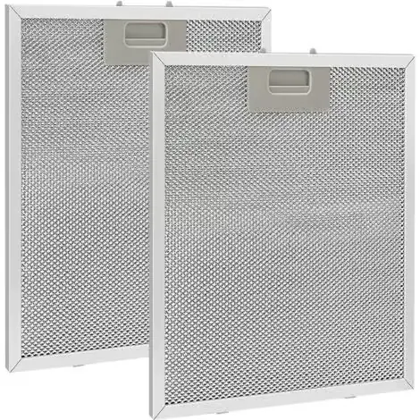 320x260mm Metallfettfilter – Slitesterkt Aluminium – 5-lags Filtrering – Tilbehør til Kjøkkenvifte