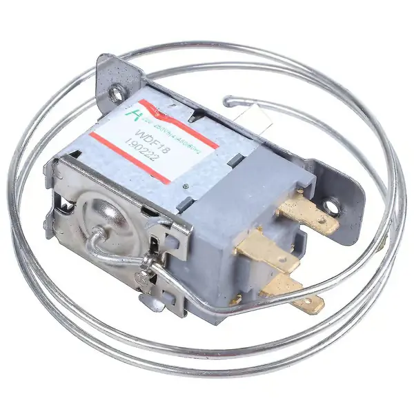 AC 220V-250V Volt 5(4)A 3-pinners 5,8 mm Dia Aksel Kjøleskap Termostat