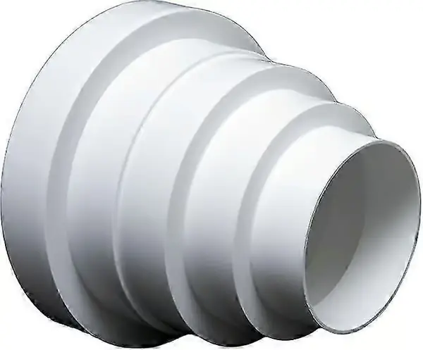 Universell reduksjon for ventilasjonssystemer Ø 80-150 mm. Reduksjonskobling reduksjonsrør Ø 80 100 120 125 150. Ventilasjonskanal til rund ventila...