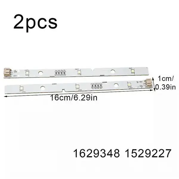 (SC) 2 stk for/Hisense kjøleskap LED-lyslist MDDZ-162A 1629348 (FMY)