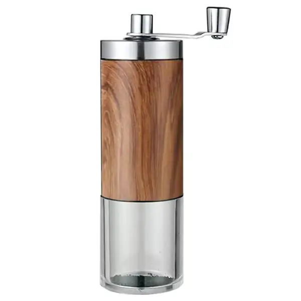 Hei barista! Justerbar manuell kaffekvern, manuell kaffekvern, bærbar kaffekvern, kaffekvern manuell, 2,04x2,04x6,8 tommer